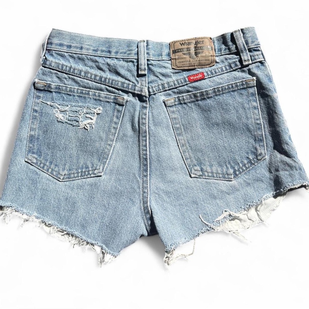Wrangler Distressed Denim Shorts